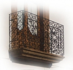 парапет за балкон от ковано желязо 3050-3274